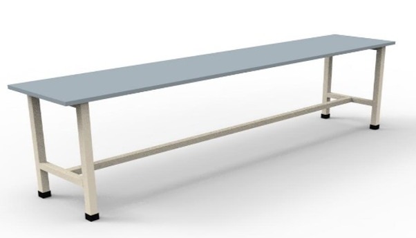 Лавка в укриття ЛДСП 1500×300×467 мм ТІВОЛІ-ЛЕНД